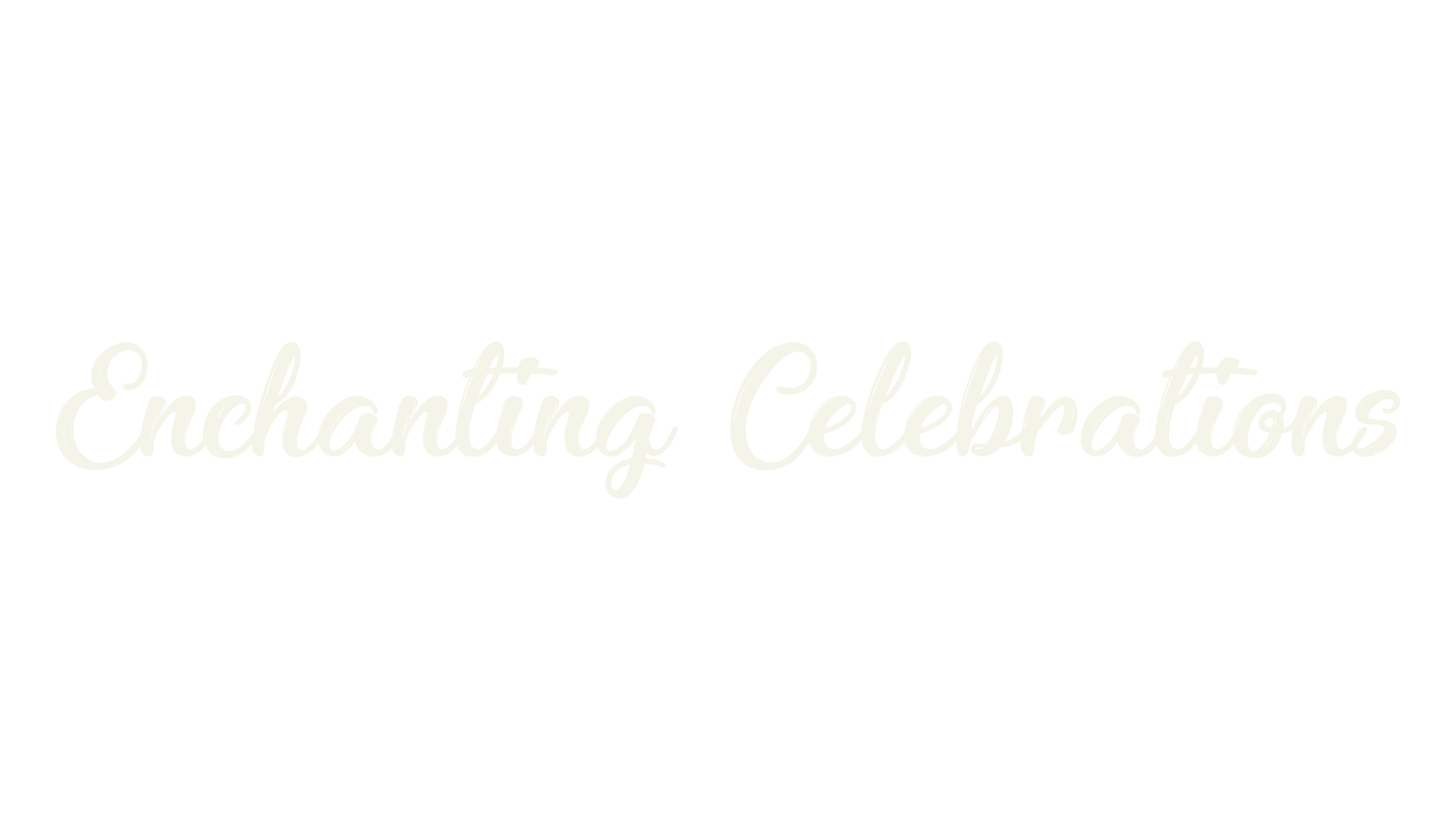 Enchanting Celebrations, joined font preview