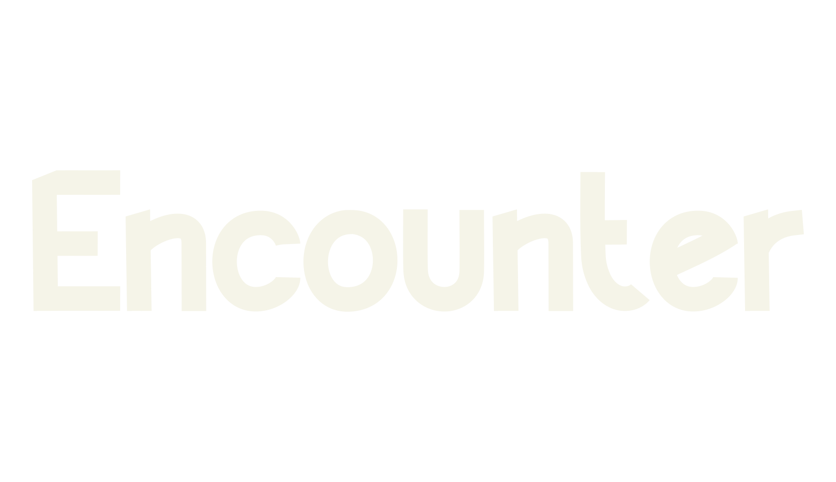Encounter, invitation font preview