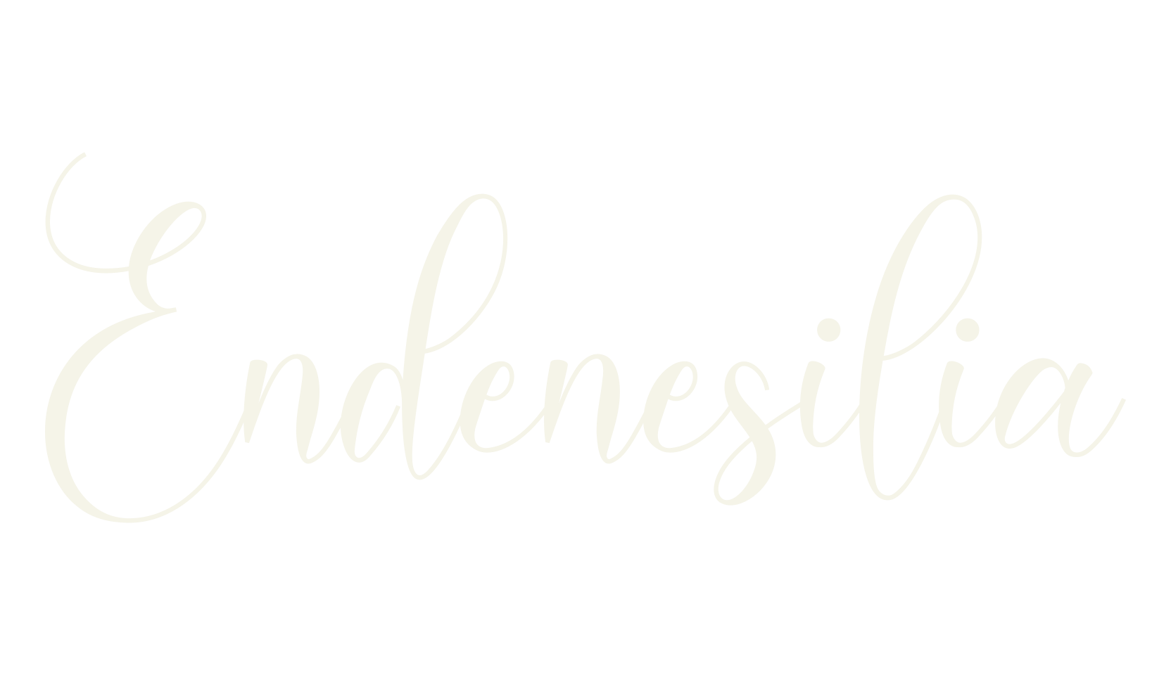 Endenesilia, cricut font preview