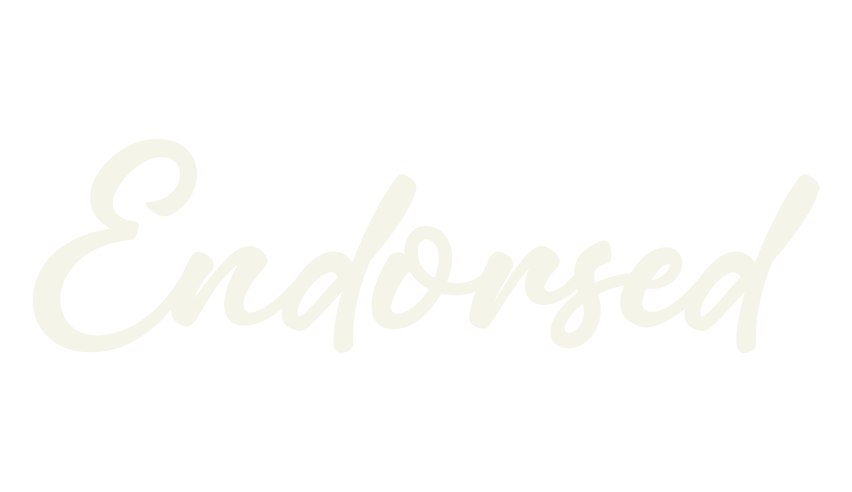 Endorsed, calligraphy font preview