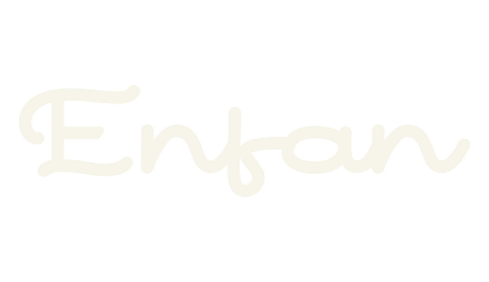 Enfan, monoline font preview