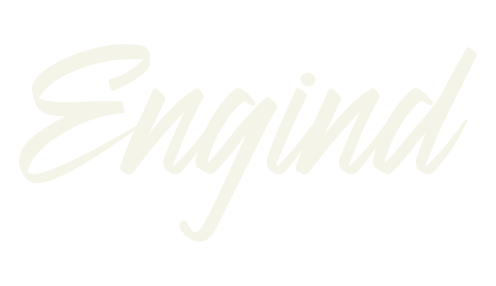 Engind, script font preview