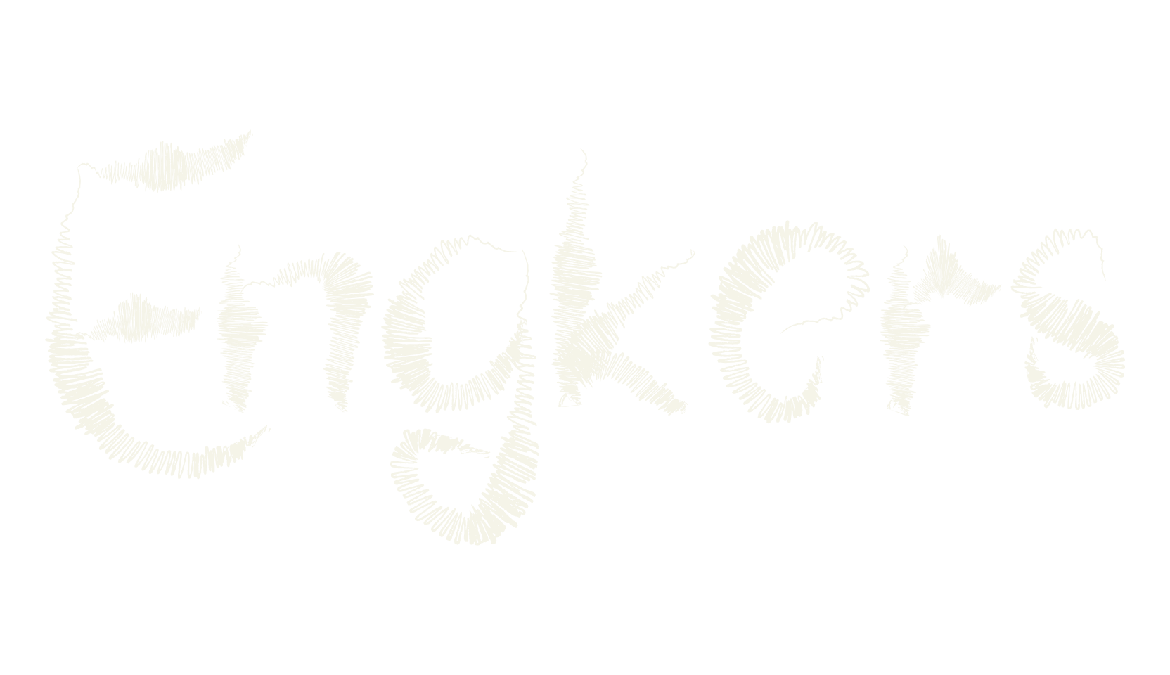 Engkers, fancy font preview