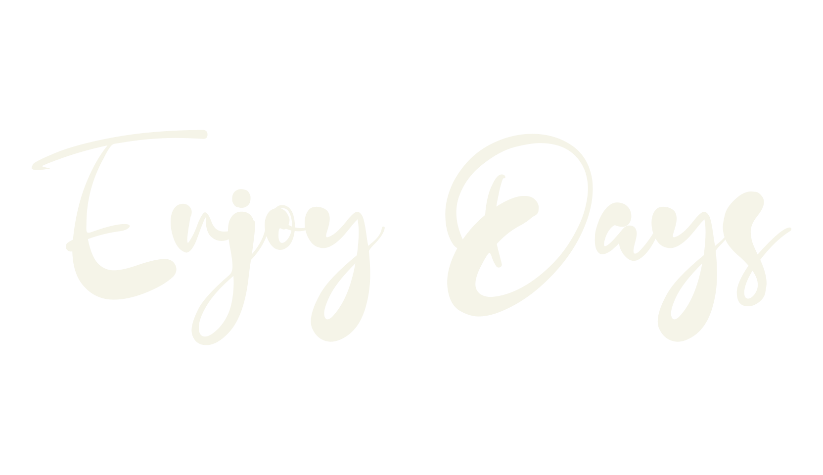 Enjoy Days, modern font preview