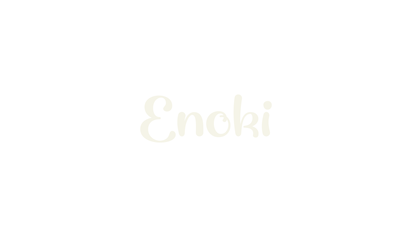 Enoki, cute font preview
