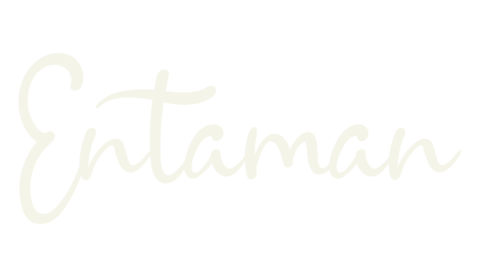 Entaman, calligraphy font preview