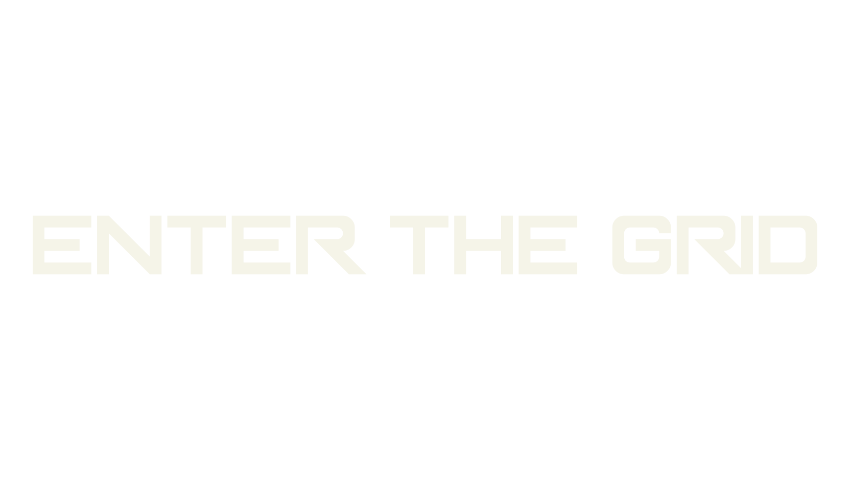 Enter The Grid, display market font preview