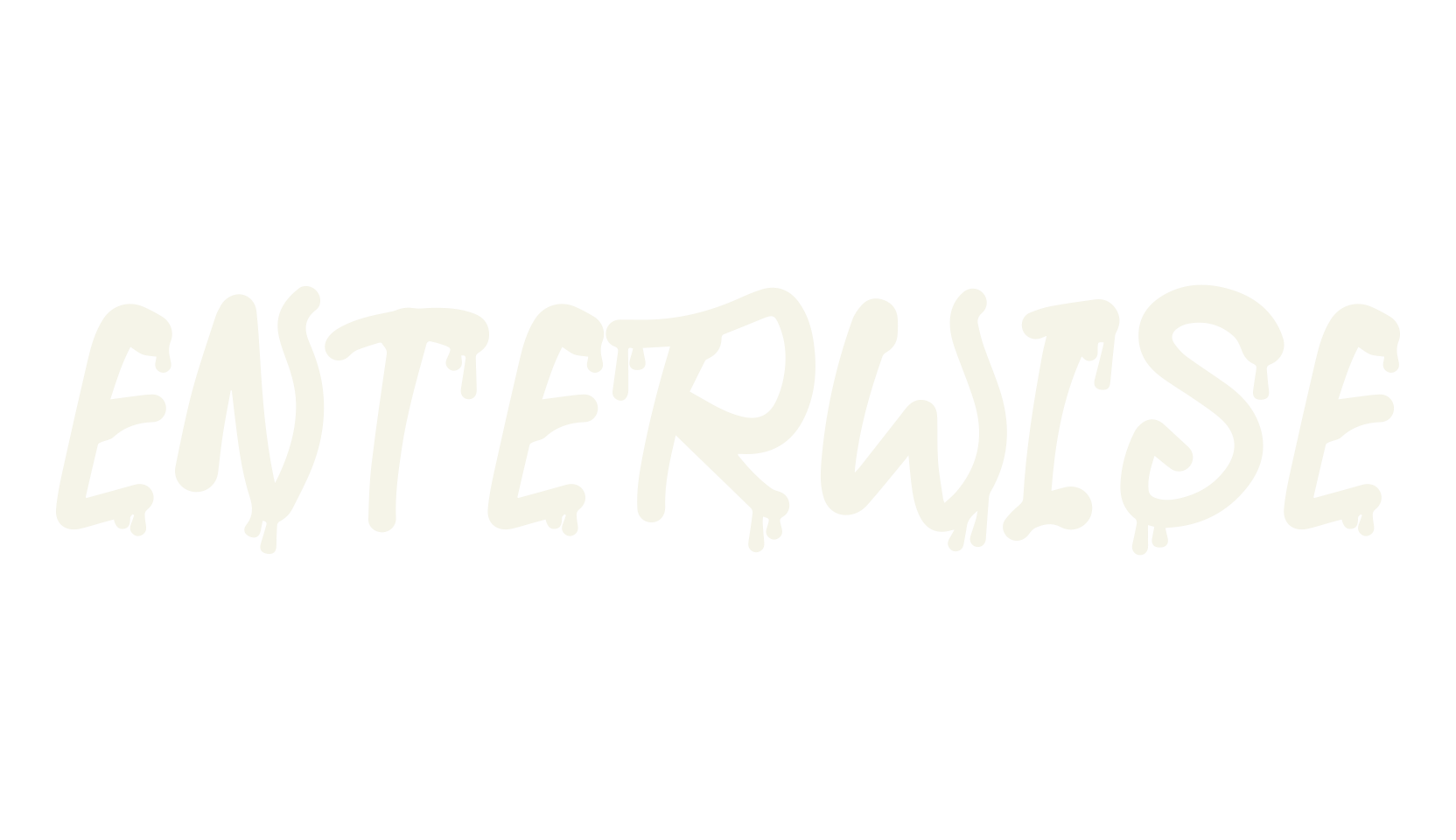 ENTERWISE, graffiti font preview