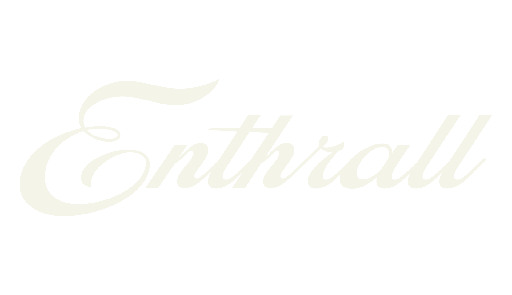 Enthrall, fashion script font preview