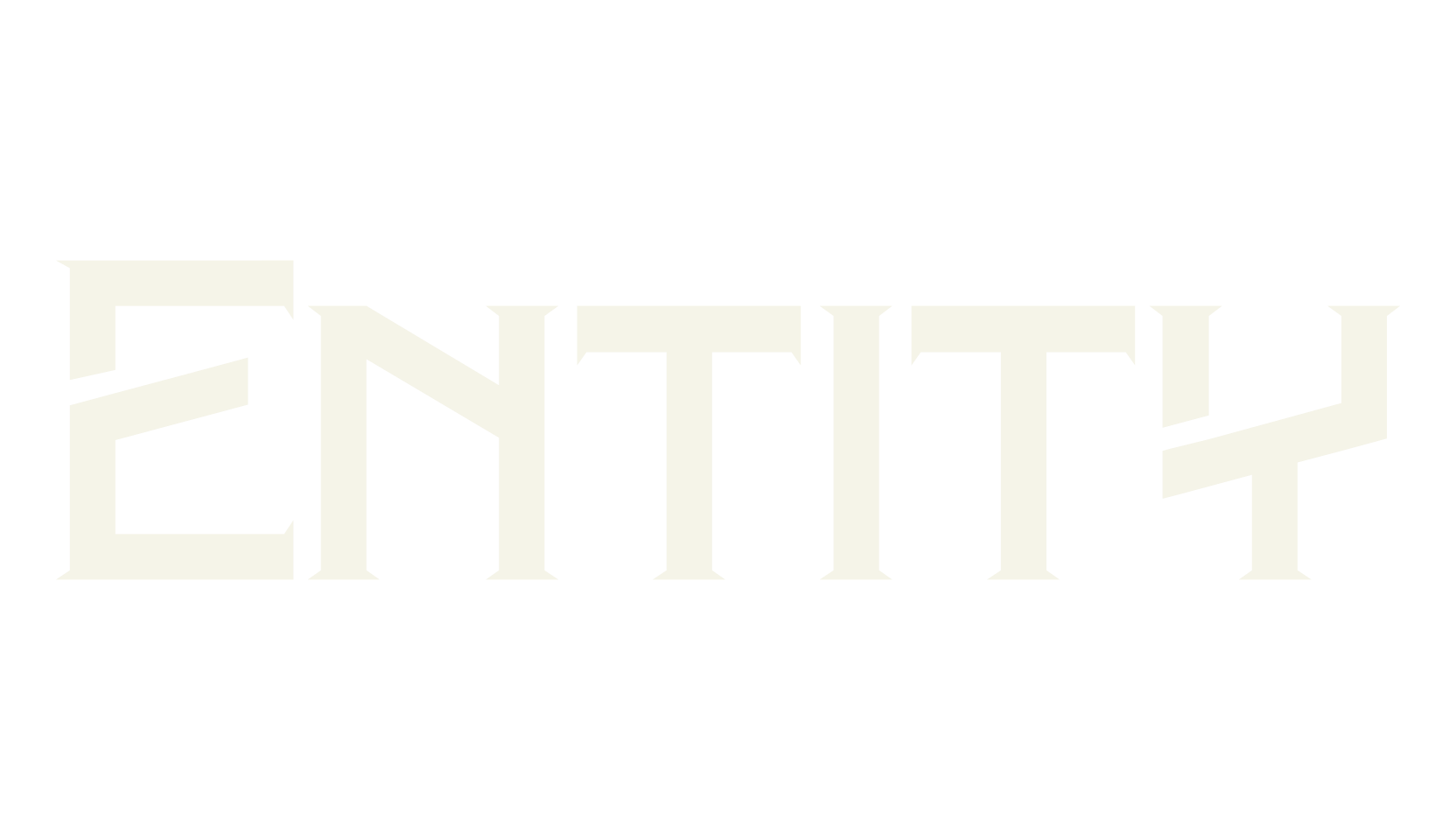 Entity, tech font preview