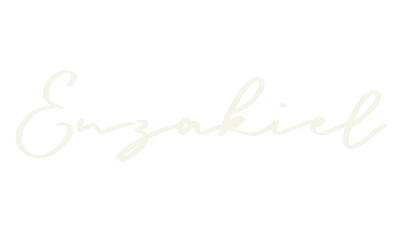 Enzakiel, script font preview