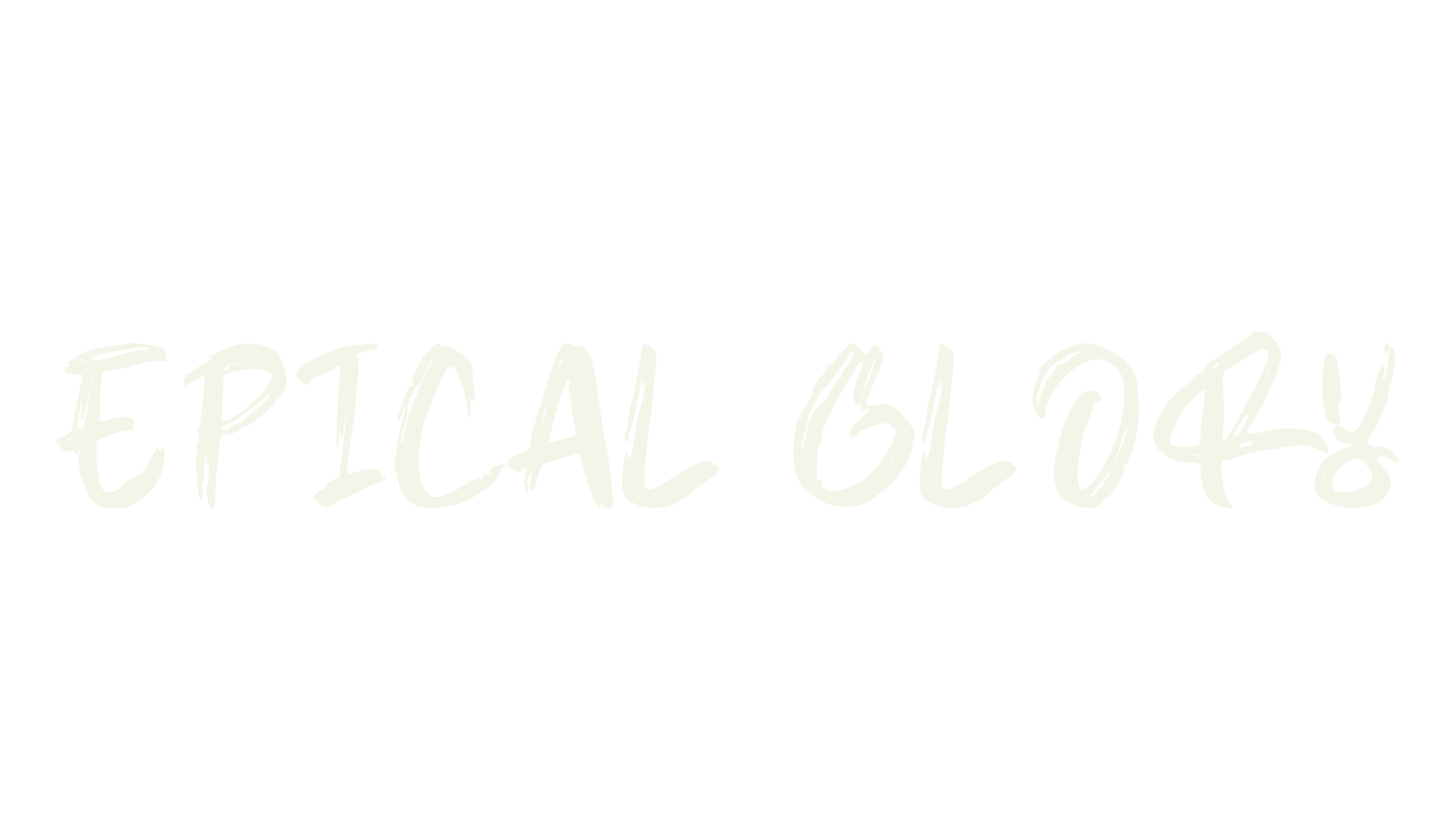 Epical Glory, bold font preview