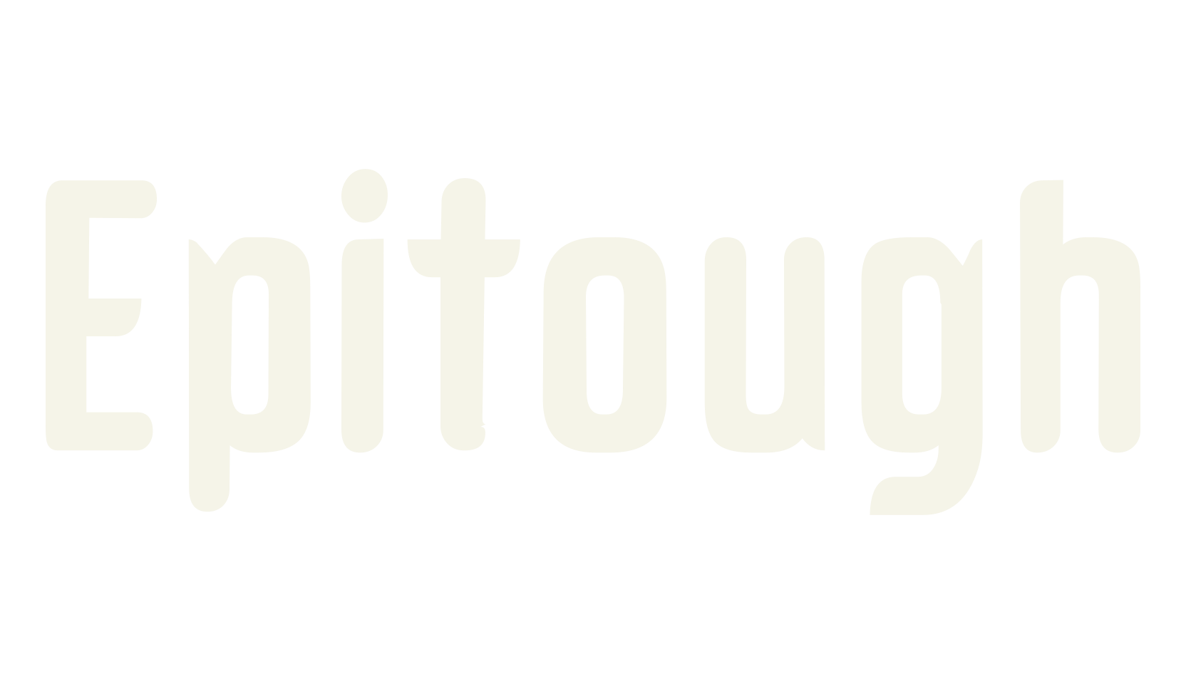 Epitough, basic font preview