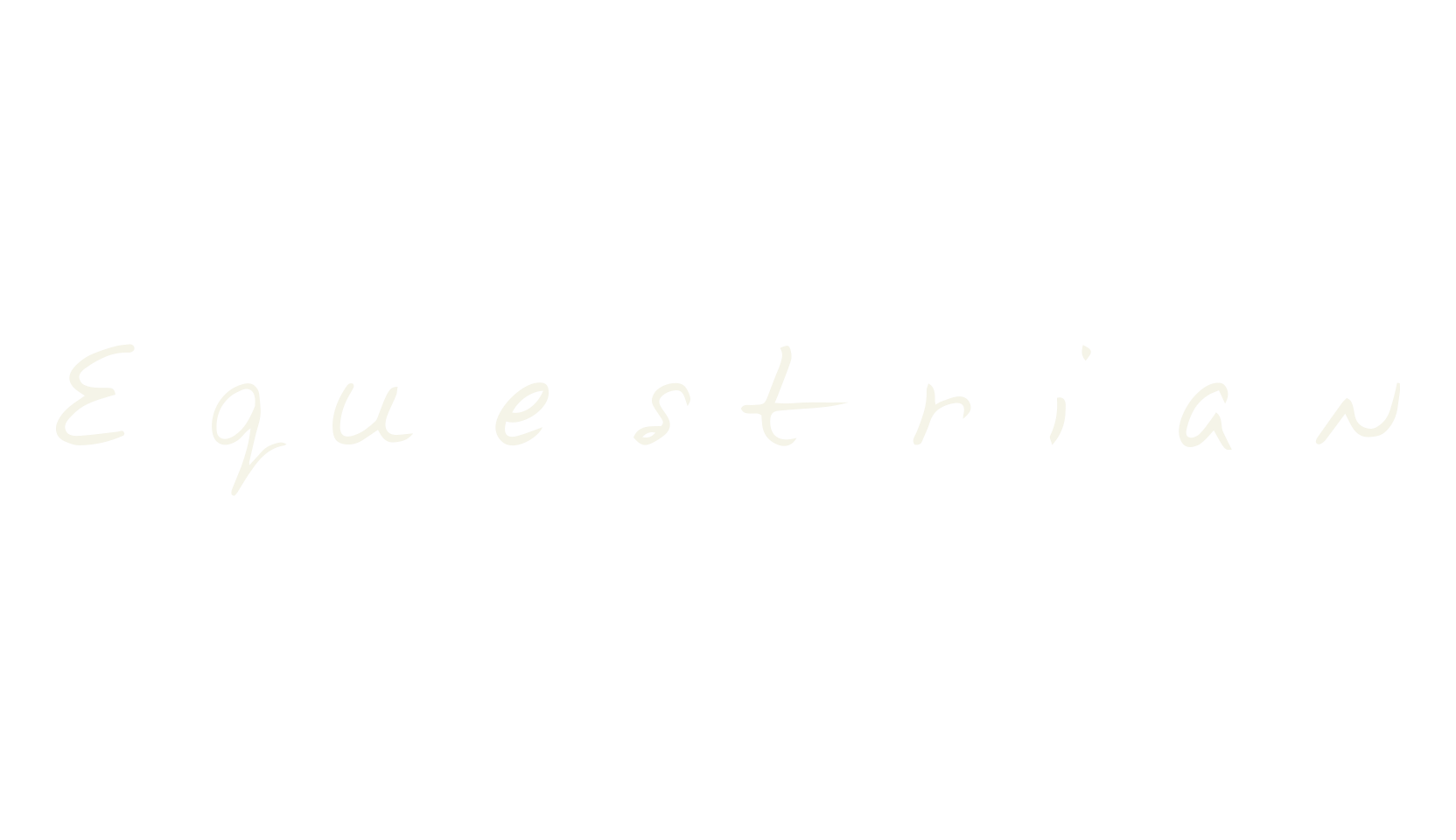 Equestrian, handwriting font preview