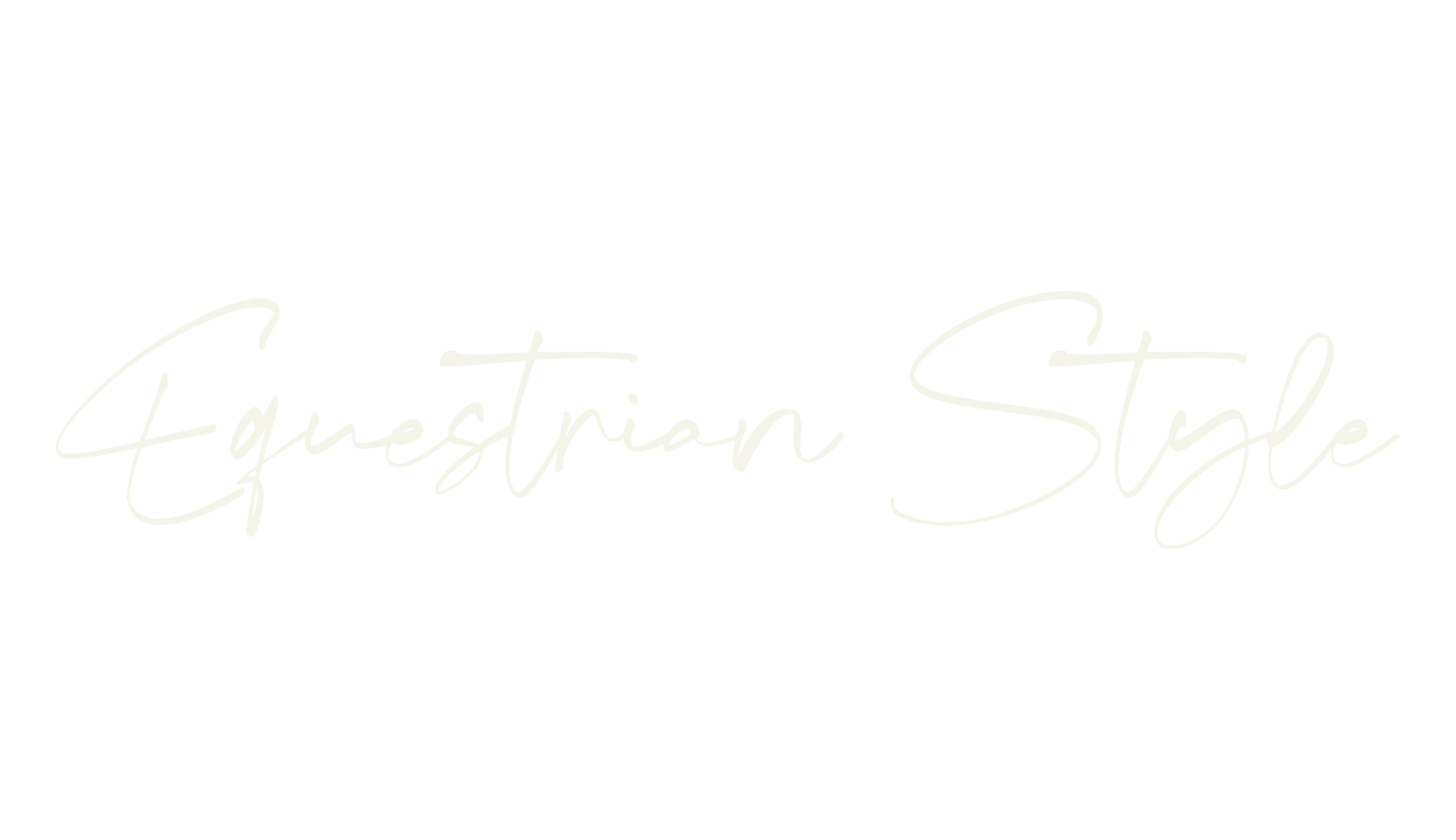 Equestrian Style, fashion script font preview