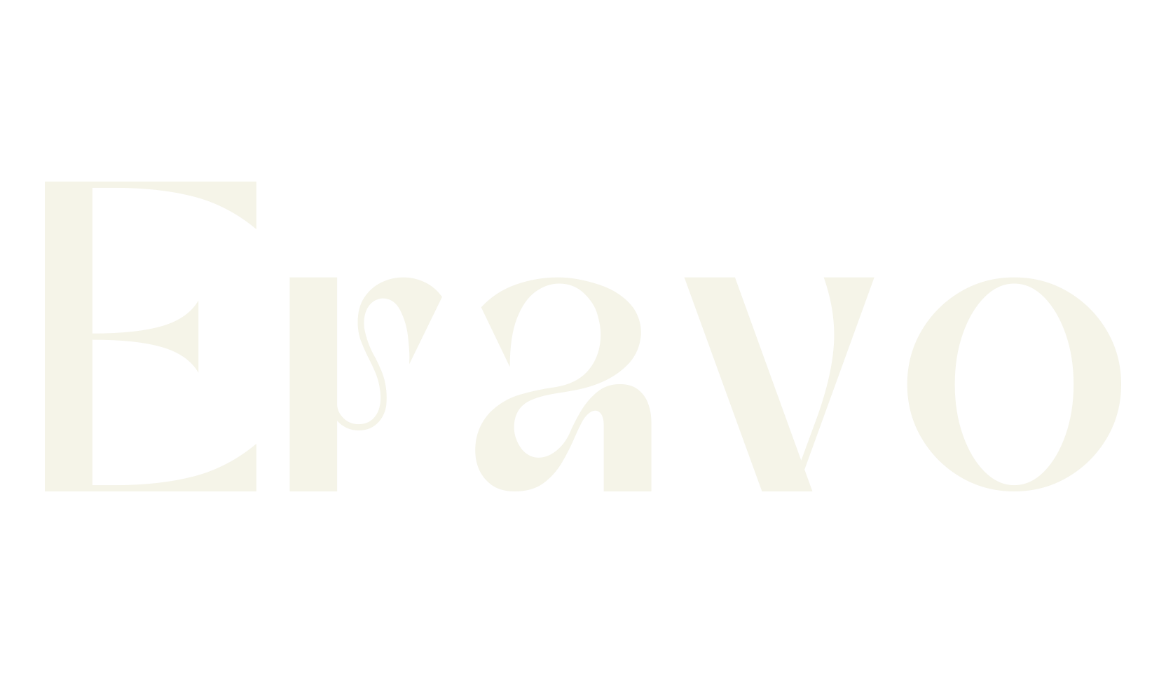 Eravo, movies font preview