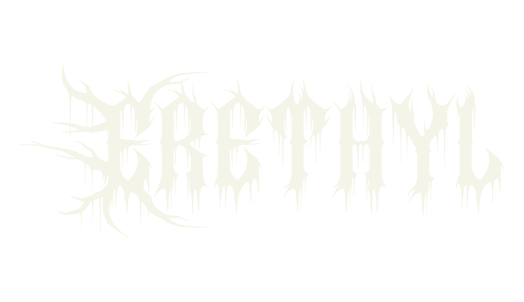 Erethyl, metal font preview