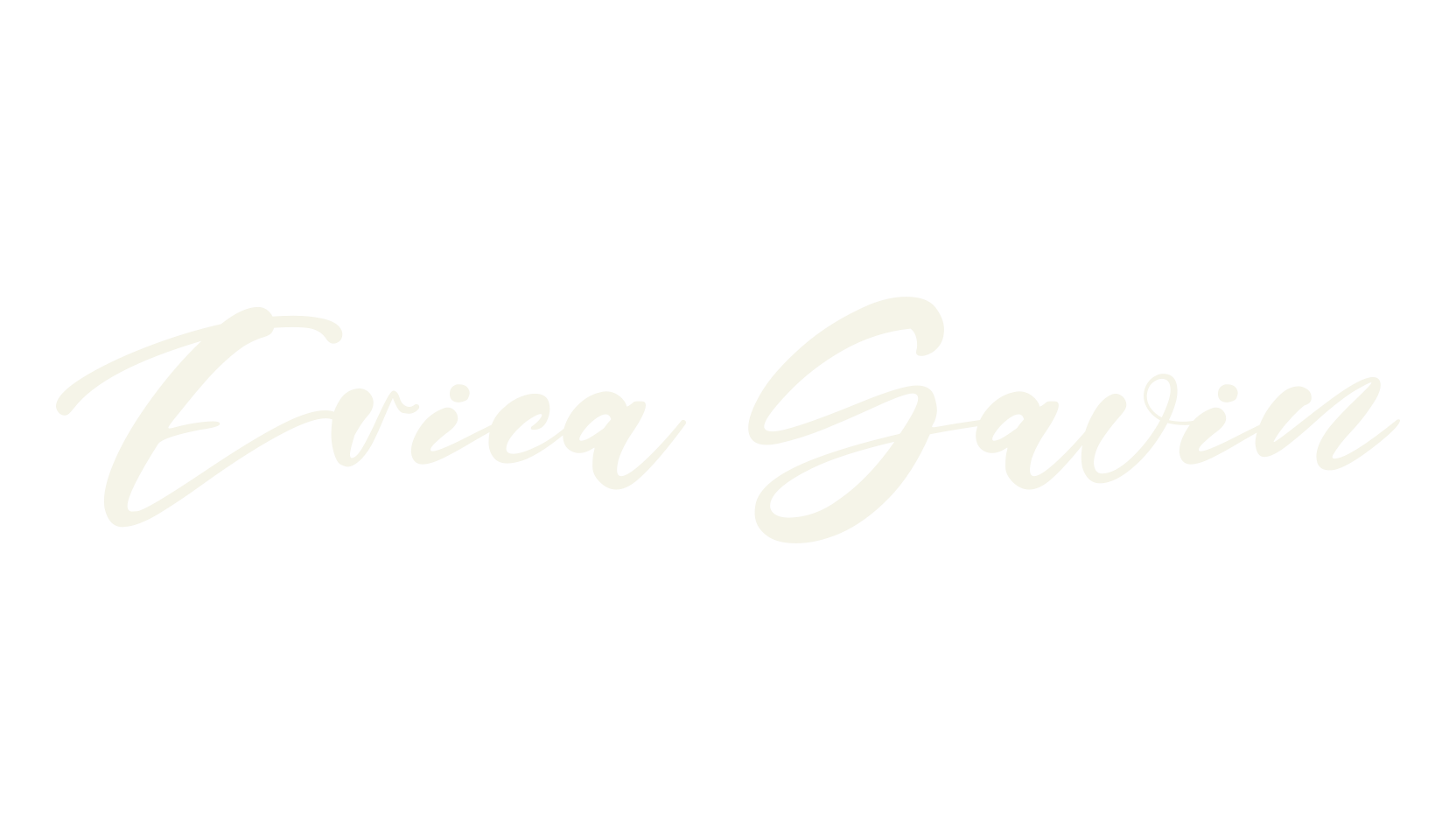 Erica Gavin, fashion script font preview