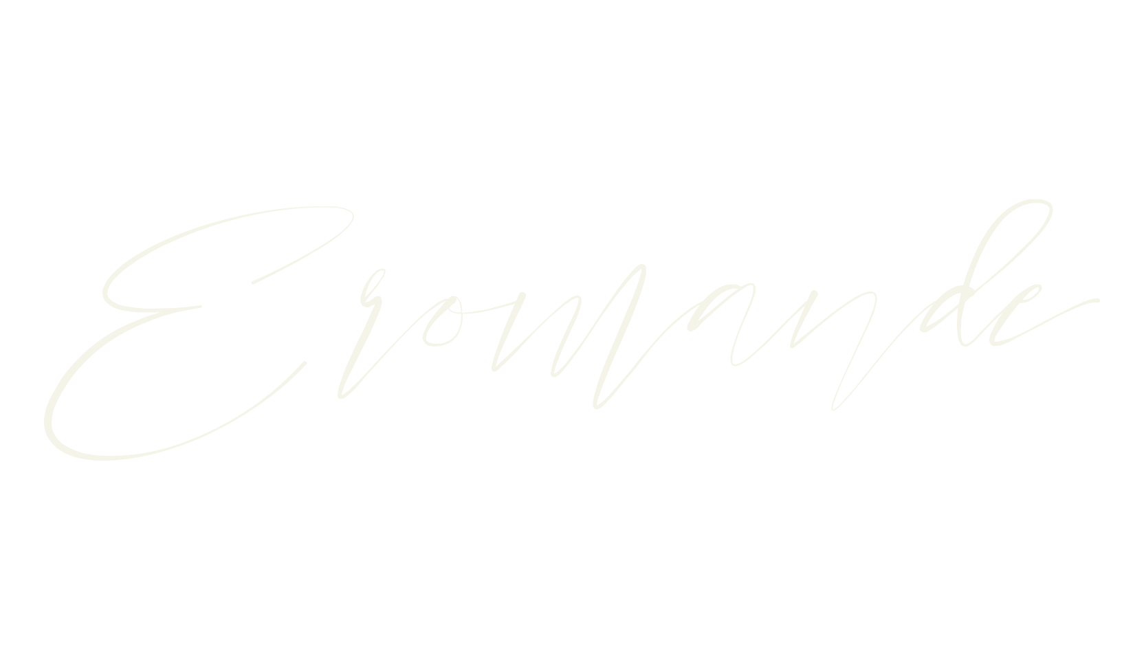 Eromande, fancy font preview