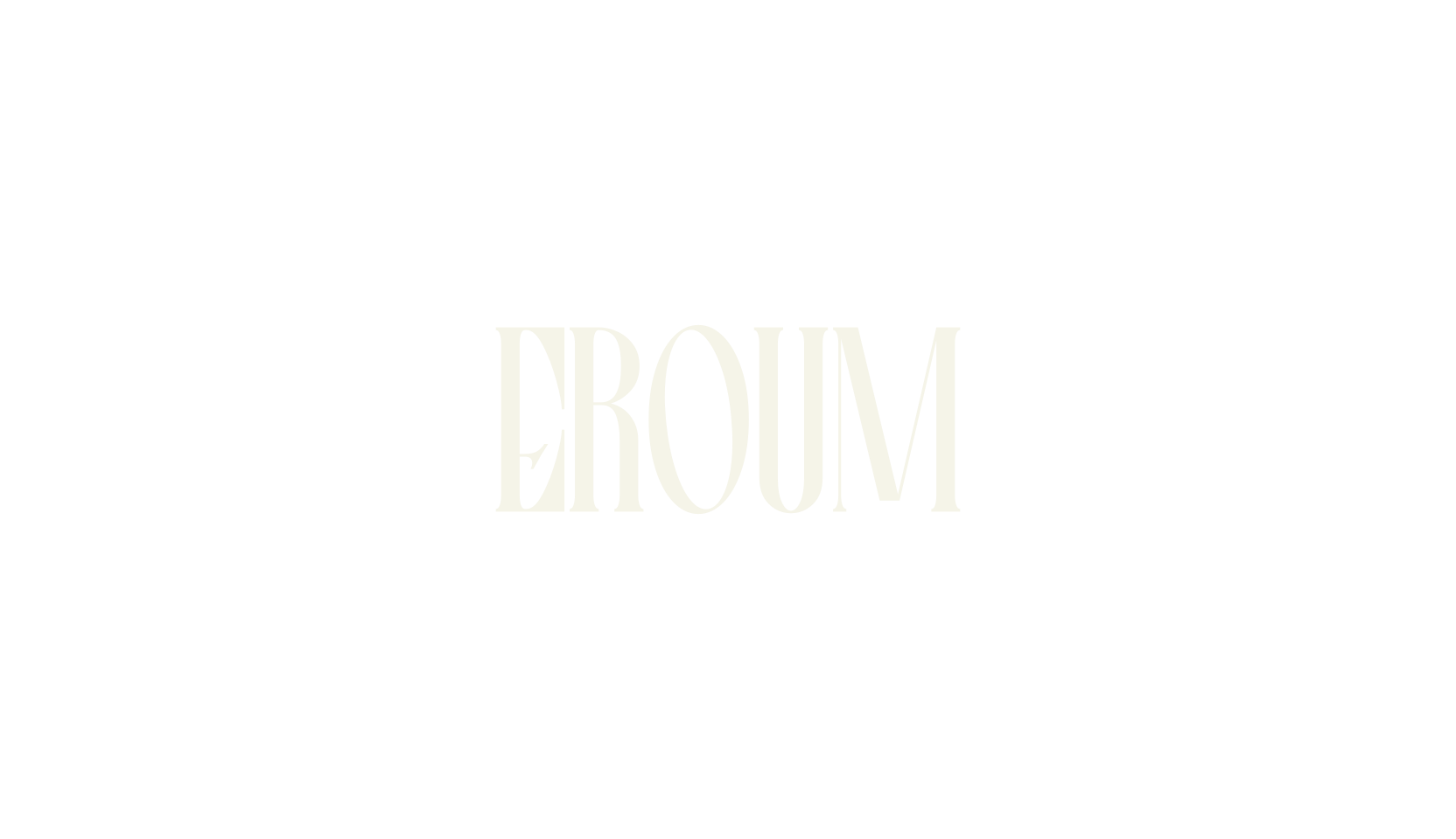 Eroum, serif font preview