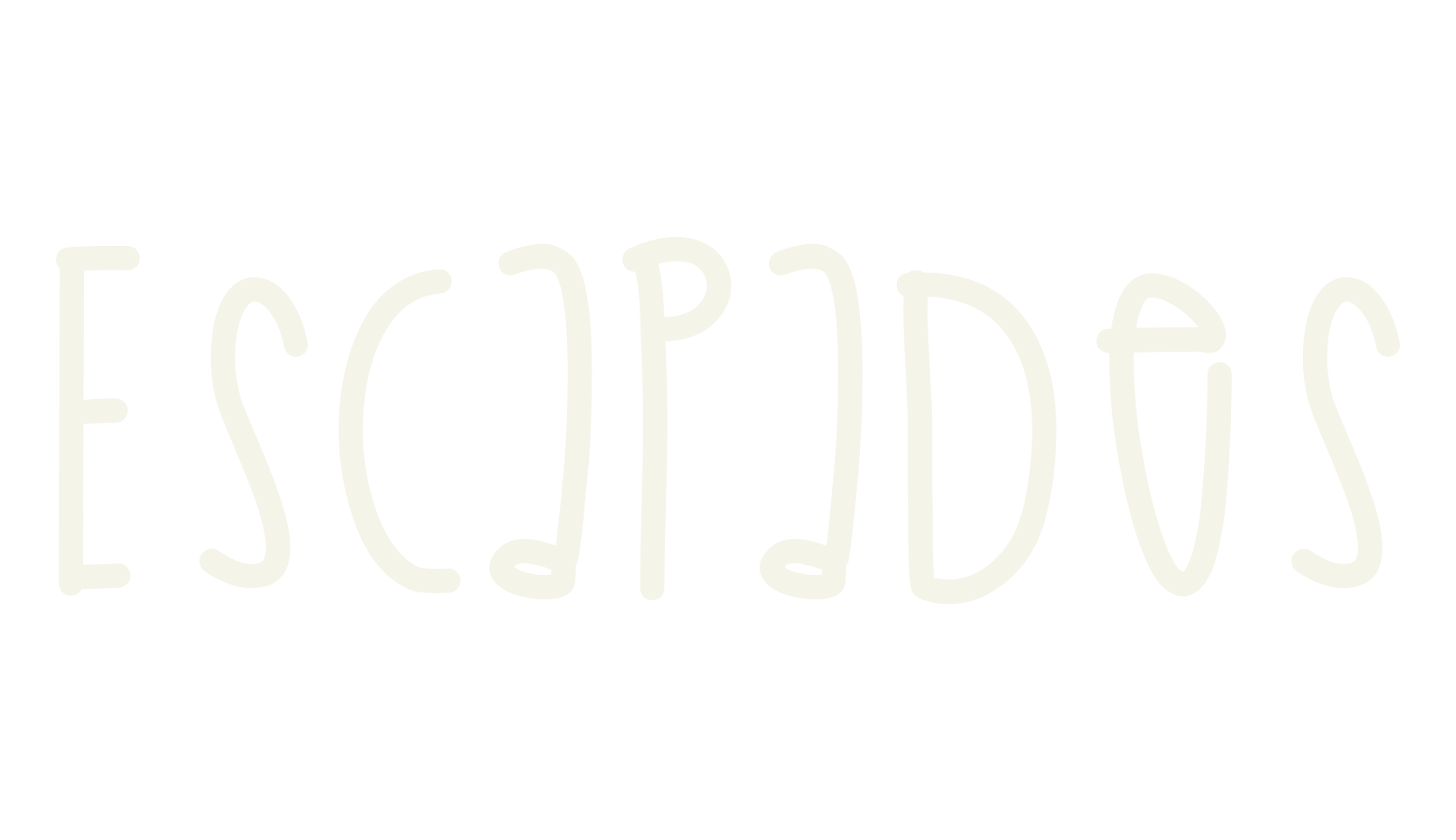 Escapades, fashion script font preview