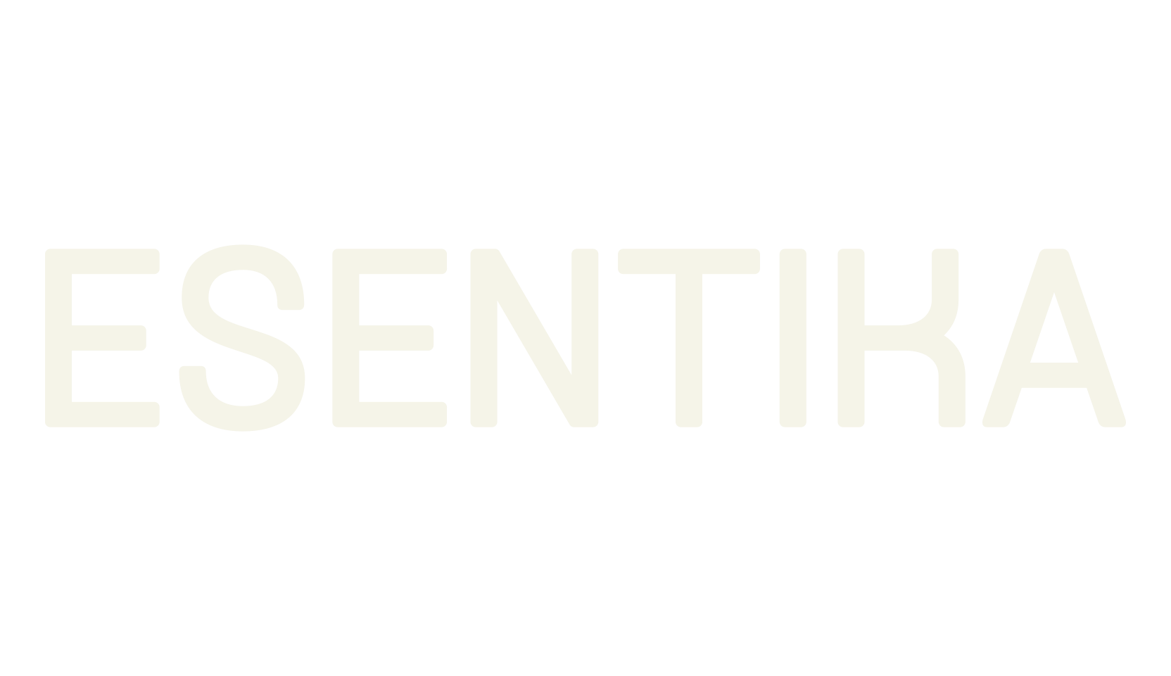 Esentika, sans serif font preview