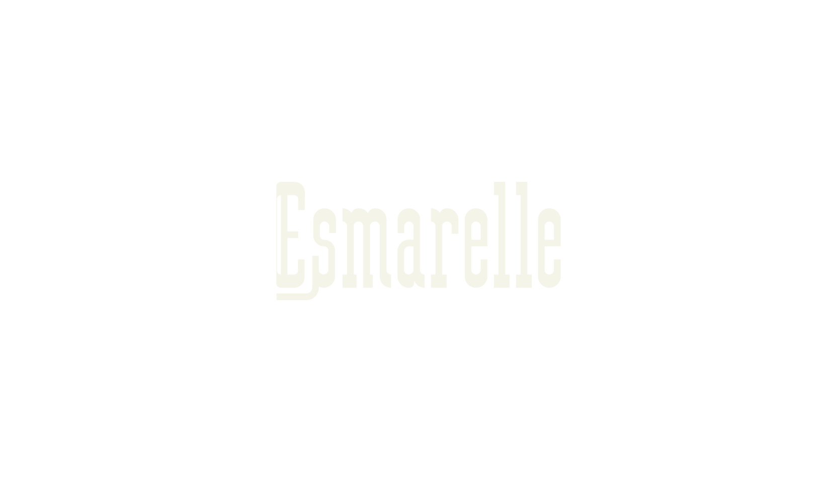 Esmarelle, serif font preview