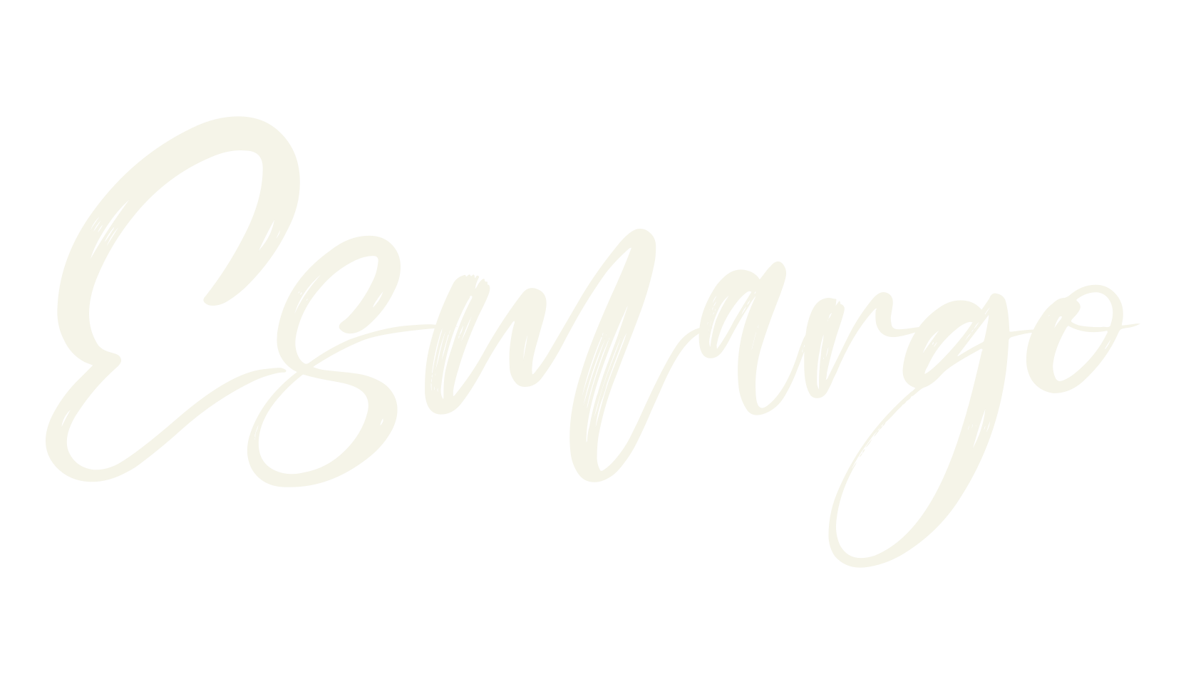 Esmargo, cursive font preview