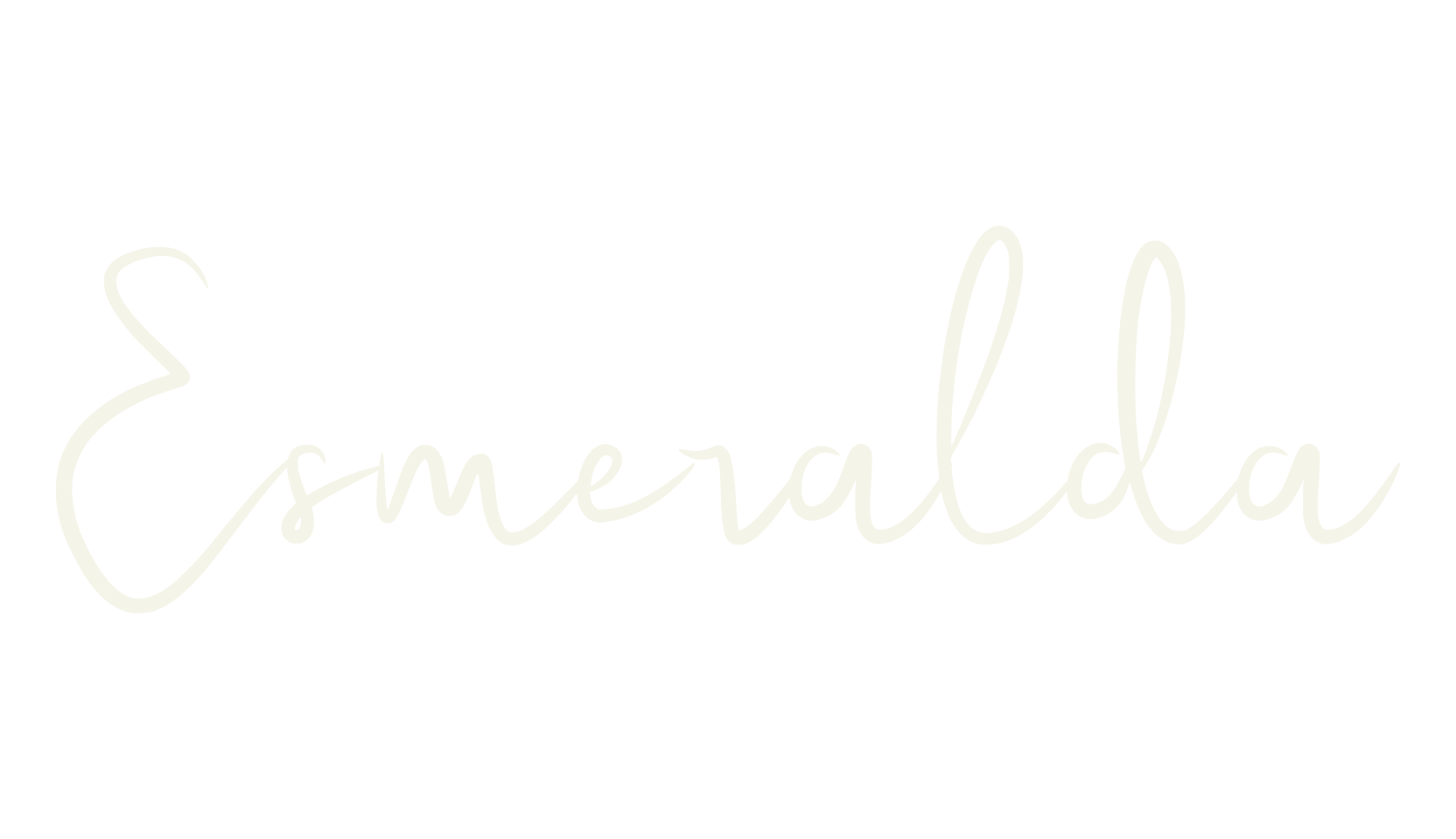 Esmeralda, joined font preview