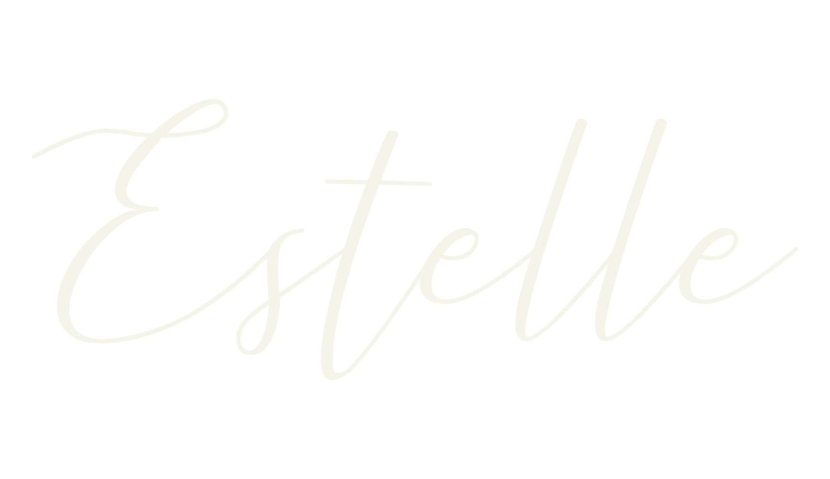 Estelle, fashion script font preview