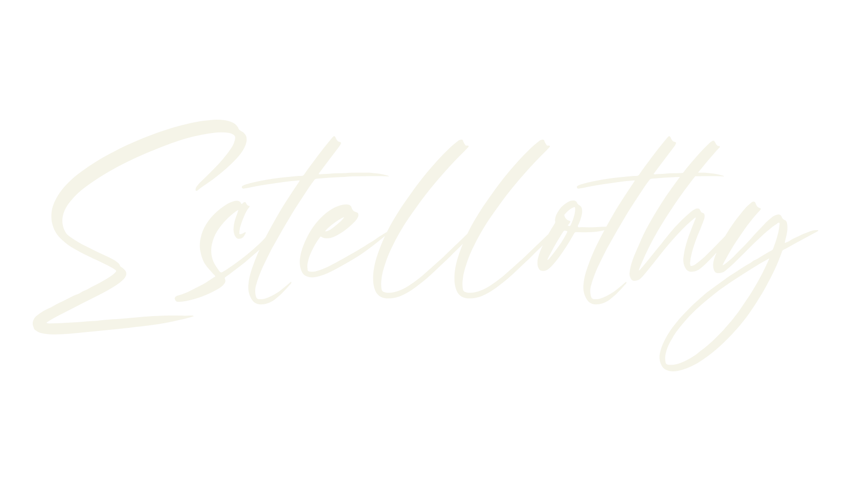 Estellothy, script font preview