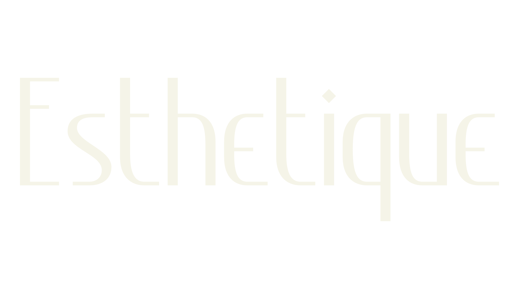 Esthetique, calligraphy font preview