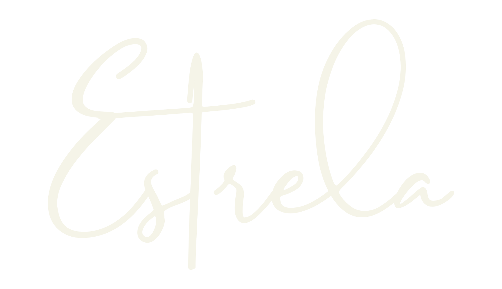 Estrela, fashion script font preview