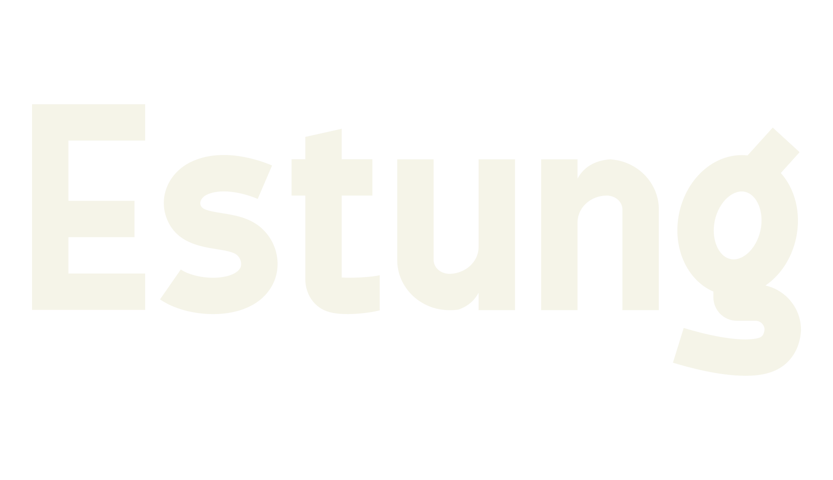 Estung, sans serif font preview