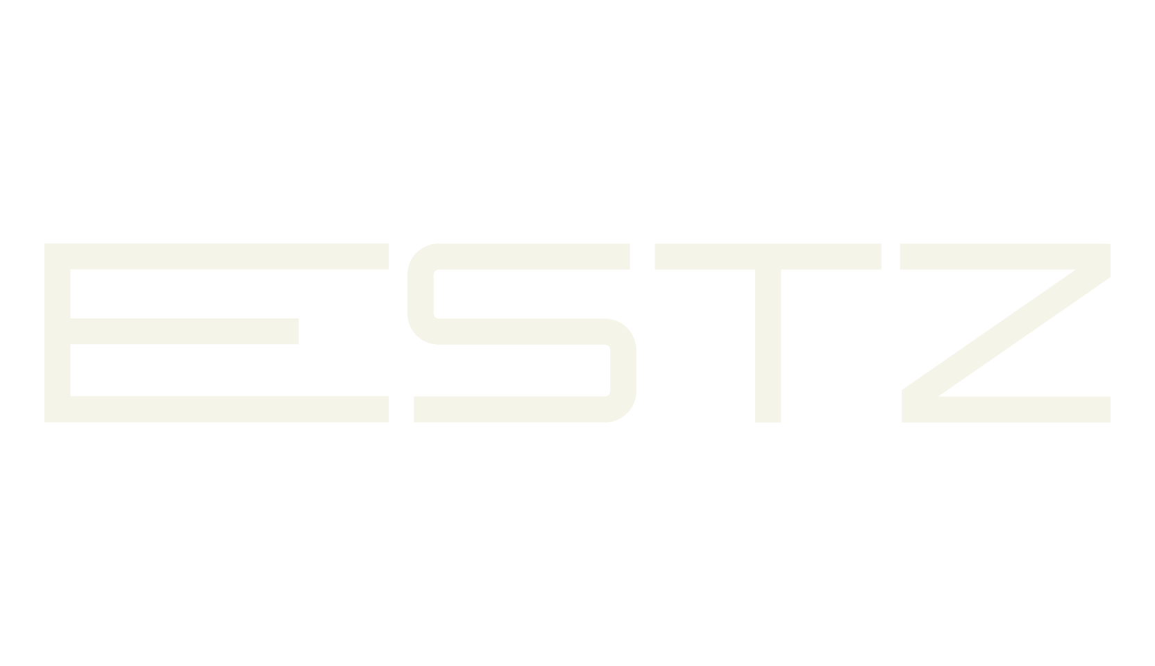 Estz, wide font preview