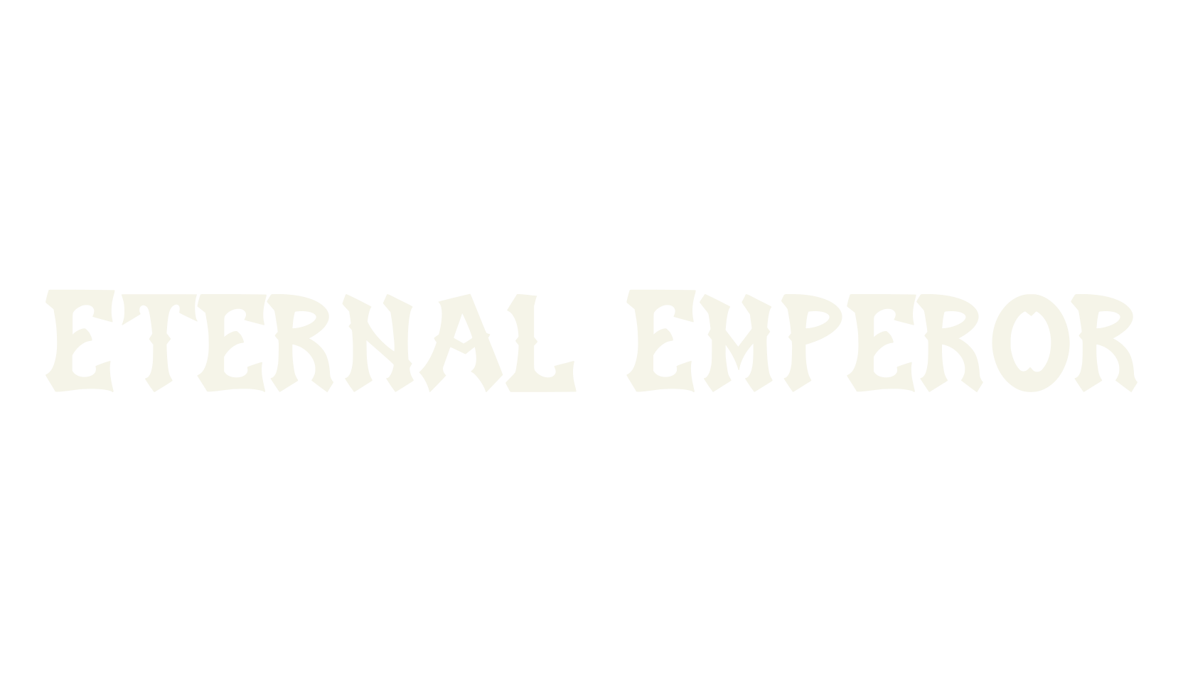 Eternal Emperor, gothic font preview