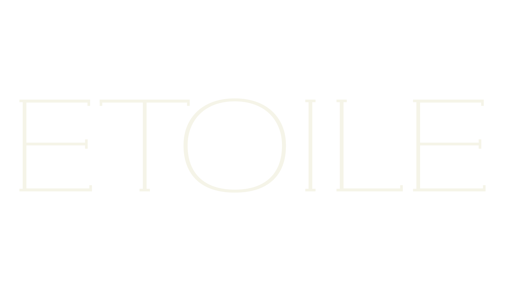 ETOILE, thin font preview