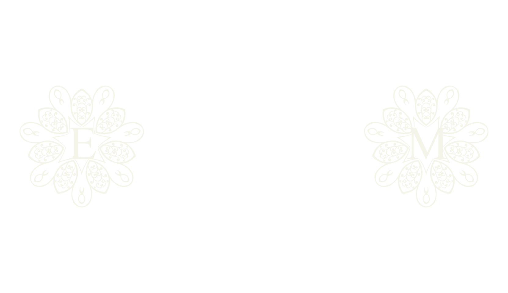 European Monogram, decorative font preview