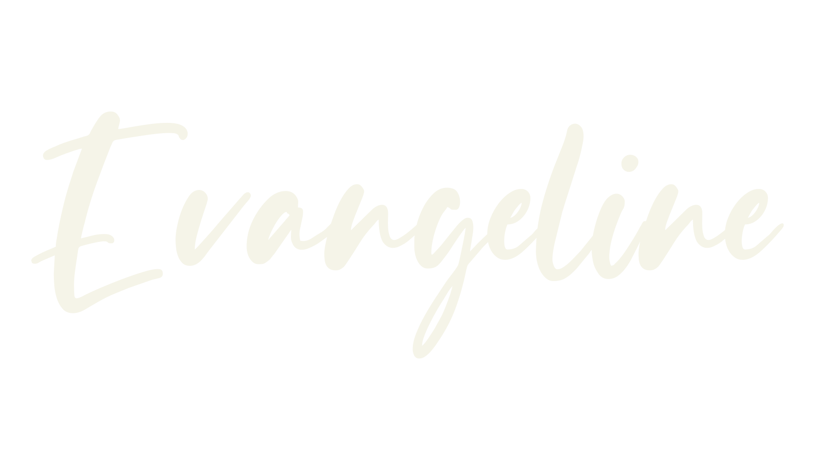 Evangeline, fashion sign font preview
