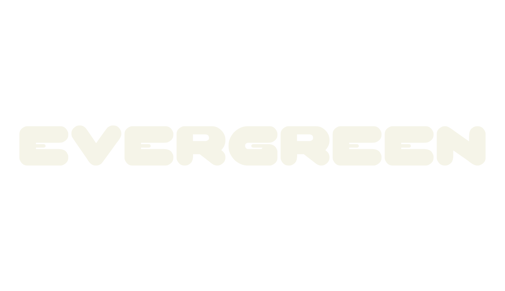 EVERGREEN, display market font preview