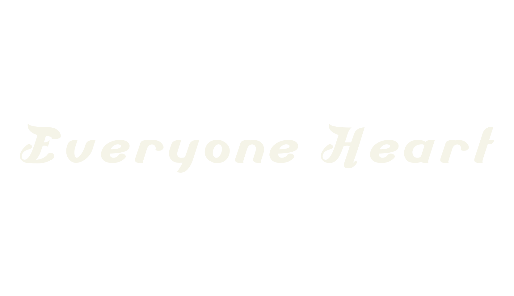 Everyone Heart, fashion script font preview