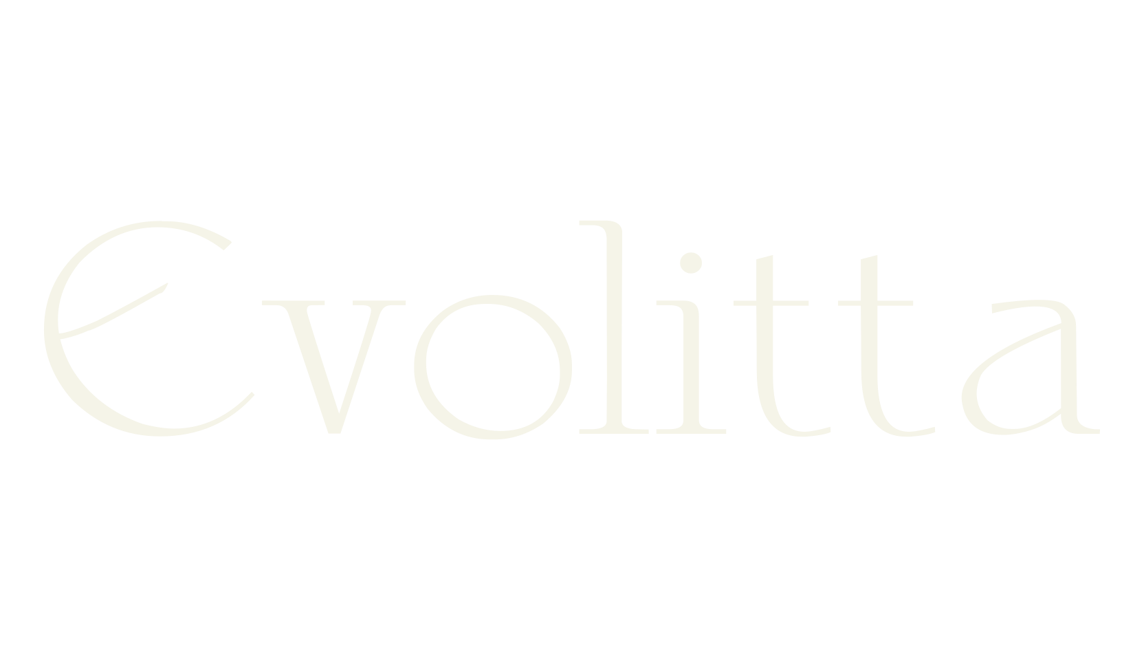 Evolitta, serif font preview