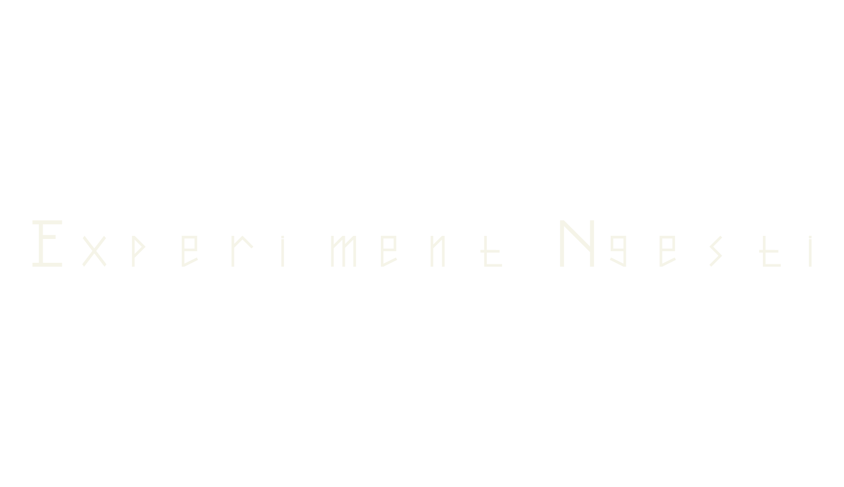 Experiment Ngesti, display font preview