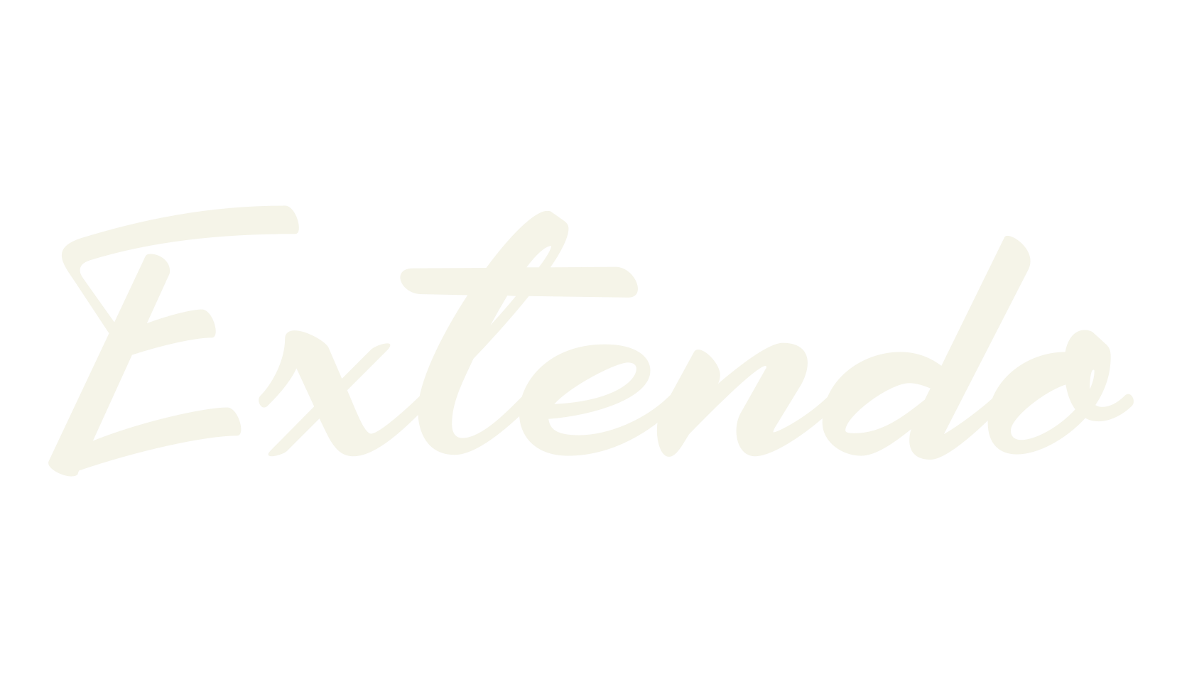 Extendo, fashion script font preview