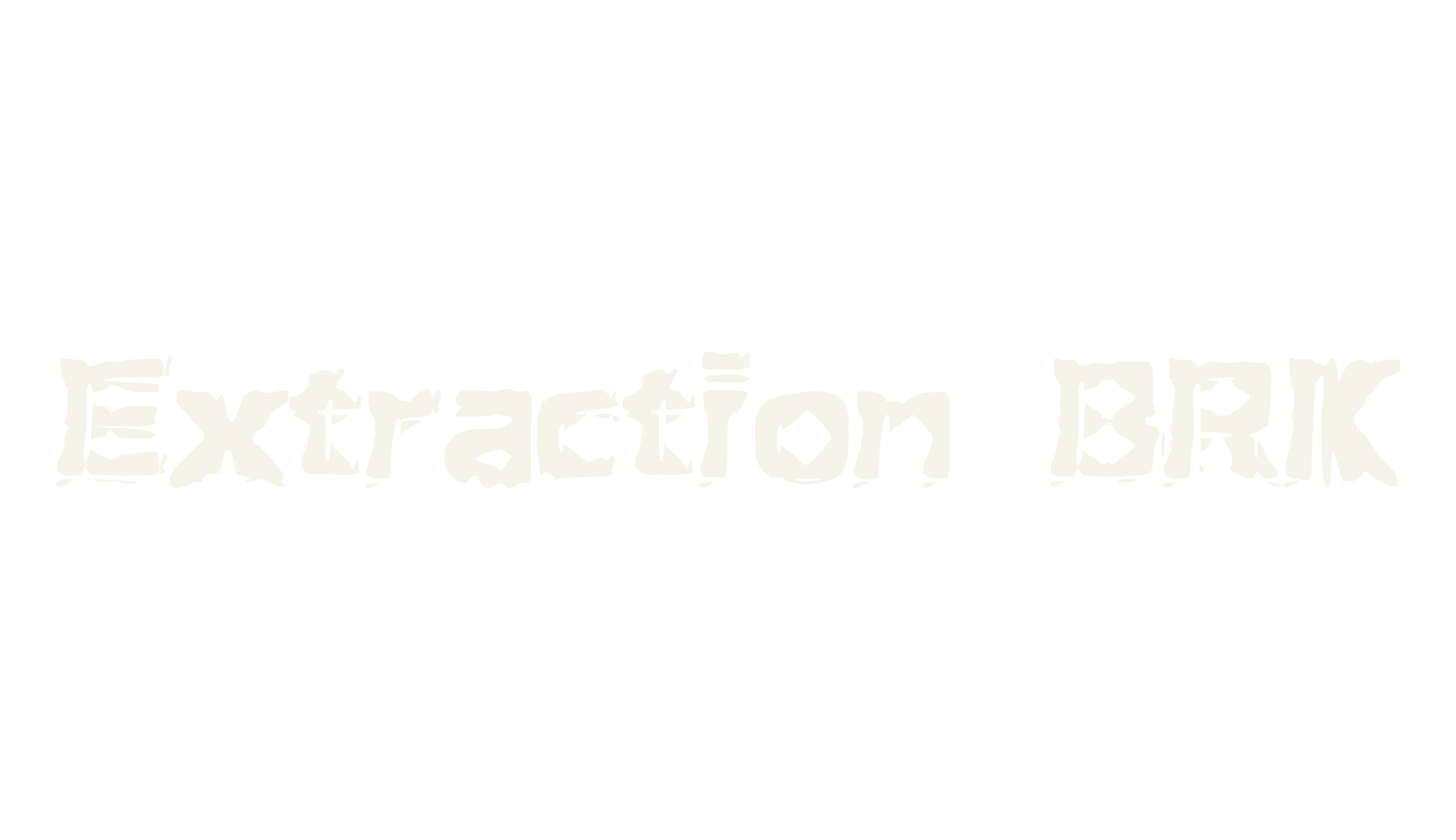 Extraction BRK, display font preview