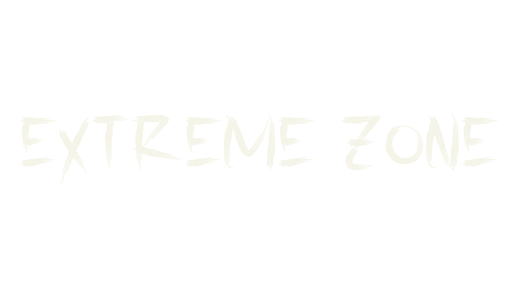Extreme Zone, music font preview