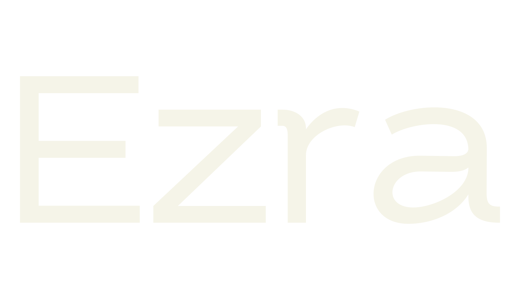 Ezra, sans serif font preview