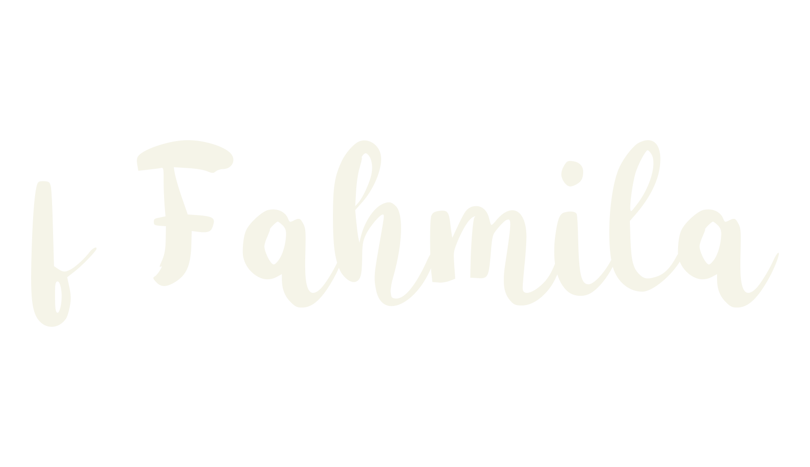 f Fahmila, pretty font preview