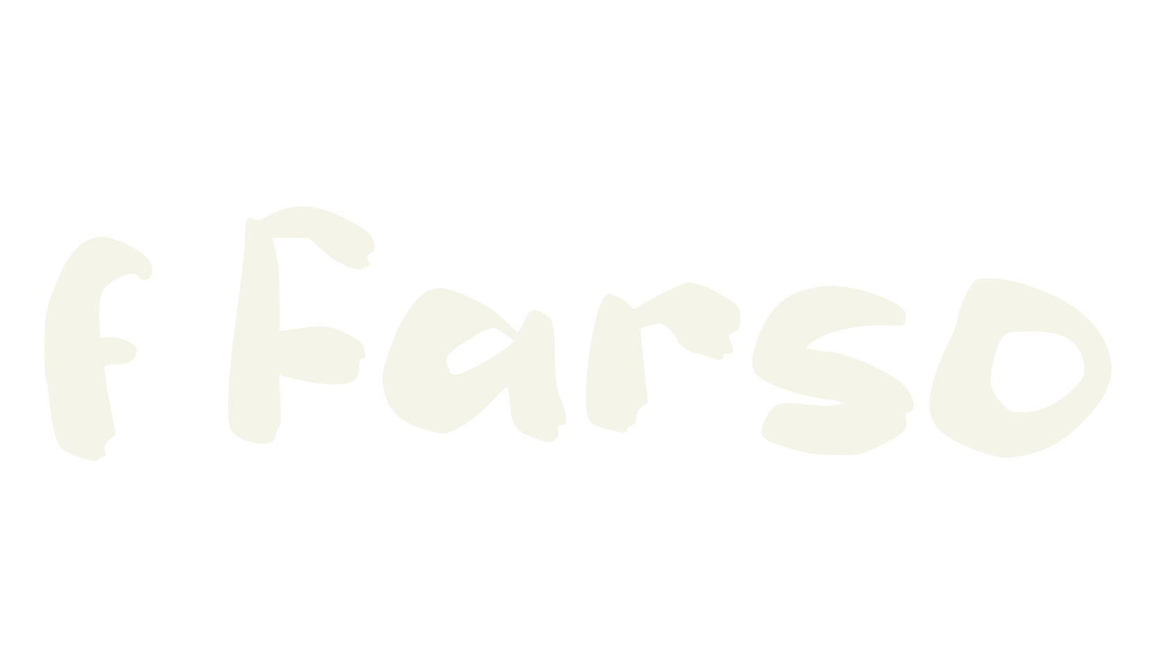 f Farso, calligraphy font preview