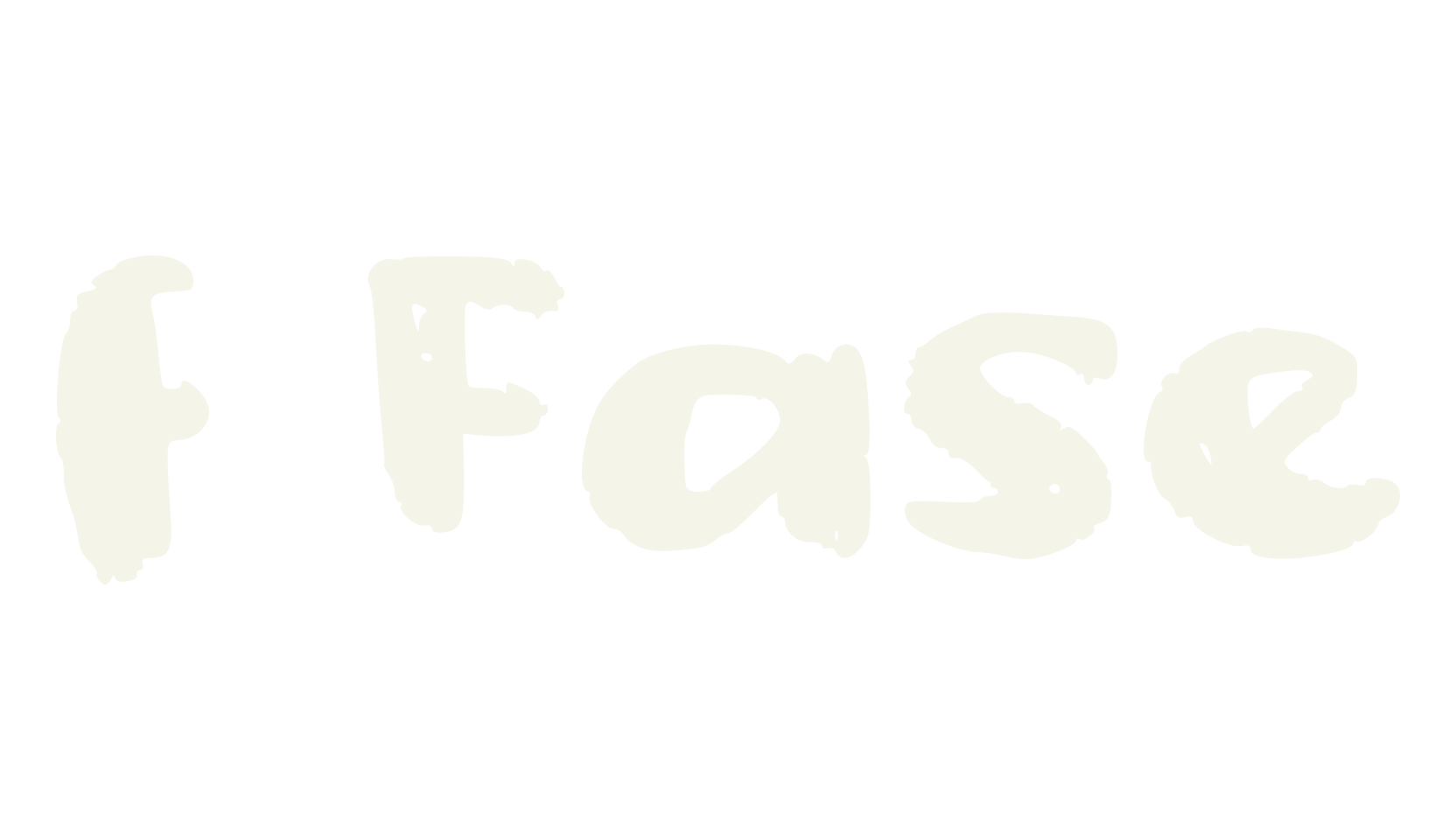 f Fase, phases font preview